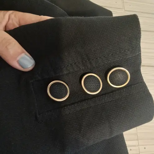 Reiss women's button blazer blue size small (flawed)