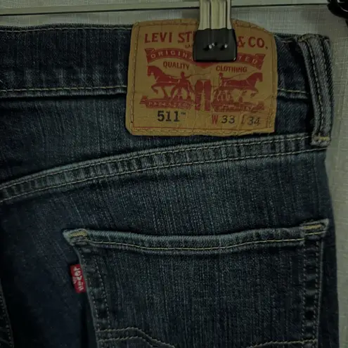 Levi's  511 Denim Slim Fit Men's Jeans 33x34  