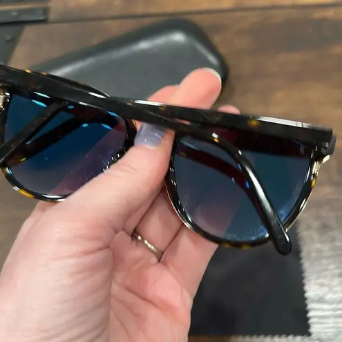 Jimmy Fairly Womens C51 Cellulose Acetate Frame Sunglasses Tortoise Cat eye Case Brown - Image 3