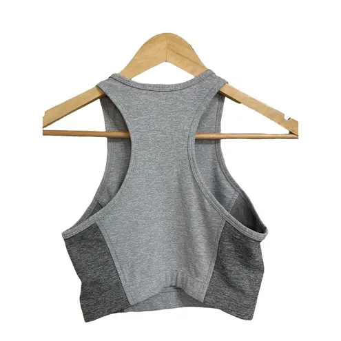 Outdoor Voices  Athena Crop Top Gray Heathered Size XS