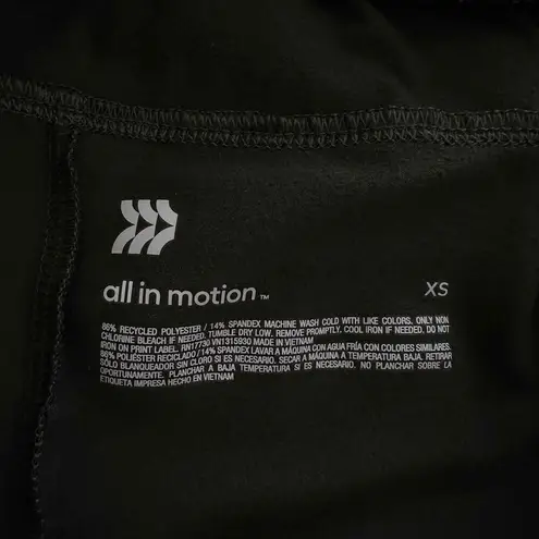 All In Motion Womens Olive Green Elastic Waistband Side Pockets Casual Shorts XS