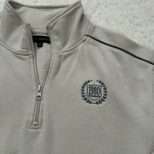 PacSun Beige Quarter Zip