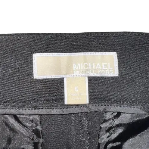 Michael Kors Collection Double Crepe Sable Pant Women's Size 6 Black