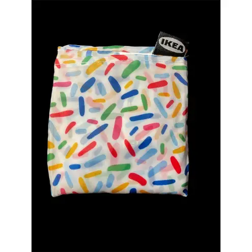 IKEA SKYNKE Shopping Bag Multicolor Sprinkles 17 ¾x14 ¼" Cute Tote New! Reusable