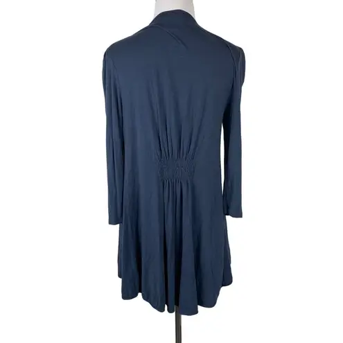 Kenar Navy Blue Open-Front Cardigan - Womens S