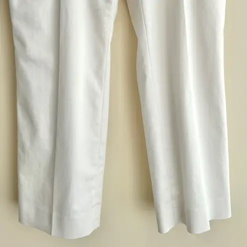 Tahari Petite White Dress Pants, Business Casual Slacks, Size 8P