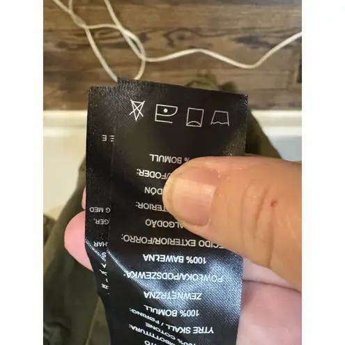 Andrea Iyamah Nia Culotte Jumpsuit Size XS 4/6 Olive Green New Resort Wear