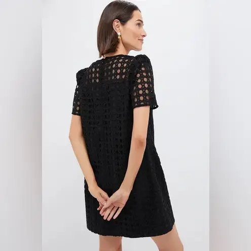 Tuckernuck NWT Black Cane Lace Janelle Dress New short sleeve
