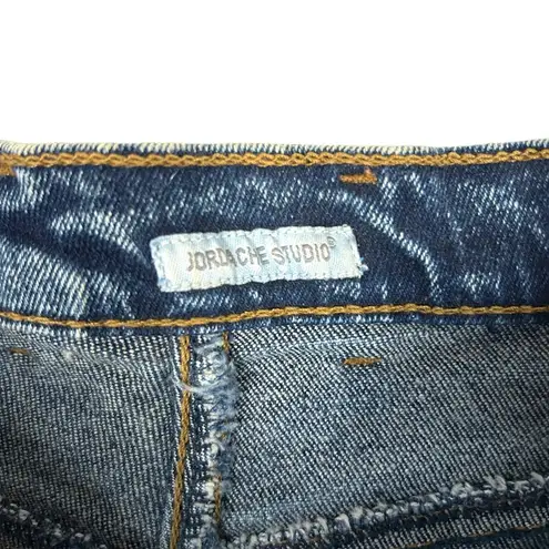 Jordache  Studio Womens Size 10 26x30 High Rise Mom Jeans Dark Wash Vintage 80s