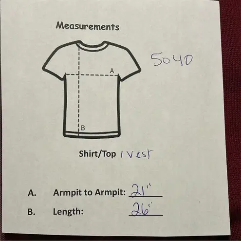 Susan Graver Women's Quilted Vest Medium Burgundy Sleeveless Casual