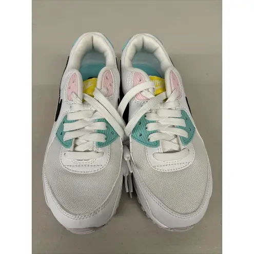 Nike New WMNS 6.5  AIR MAX 90 NN "MULTI COLOR" WHITE-BLACK-PINK FOAM FZ3622-100]