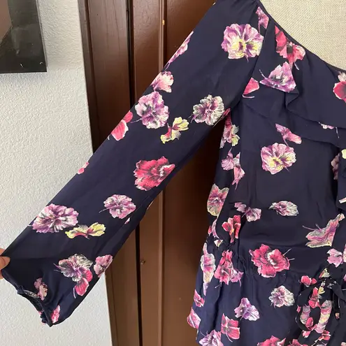 Rebecca Taylor silk floral long sleeve tunic (dress)