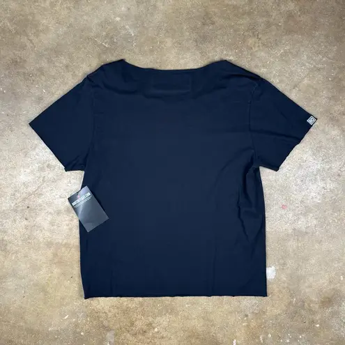 NWT Roots of Fight Rosa Parks Crop Graphic Tee Women’s Small Black Made in USA Black