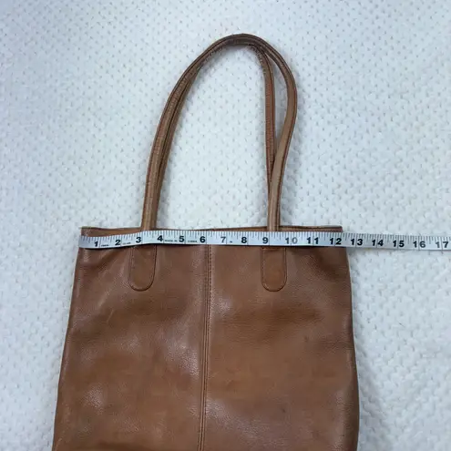 Hobo International Leather Brown Shoulder Tote Bag Purse Earthy Minimal Travel
