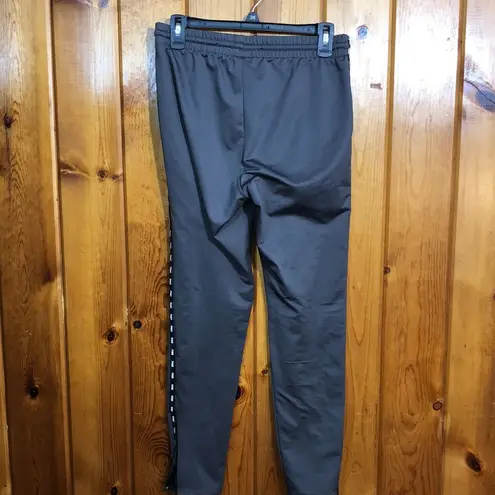 PINK active wear jogger pants sweatpants size medium gray/white workout sports