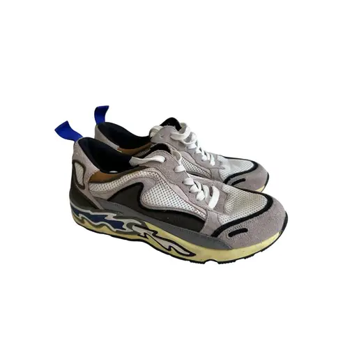 SANDRO Paris Women’s Flame Trainers Sneakers Size 5.5 Blue