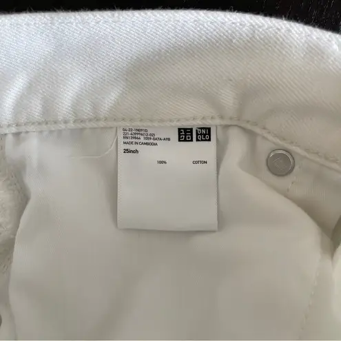 Uniqlo  Women’s White Denim Shorts