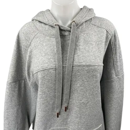 Savage Women's Gray Long Sleeve Oversized Hooded Hoodie Sweatshirt Sweater Top M Size M