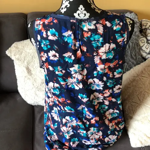 Simply Vera VERA WANG Flower Print Tank Top Size M