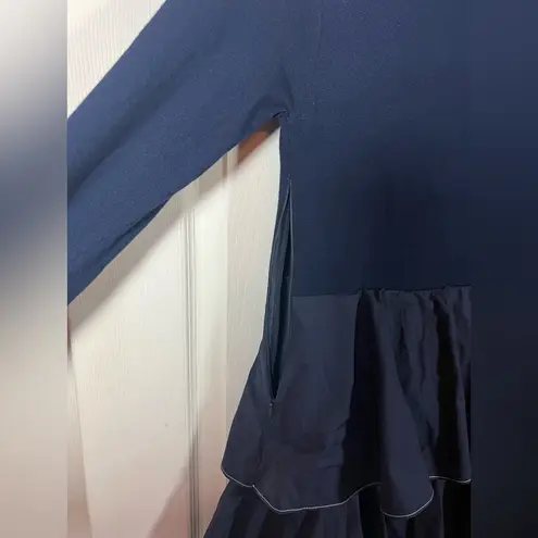 Something Navy Tiered Maxi Dress