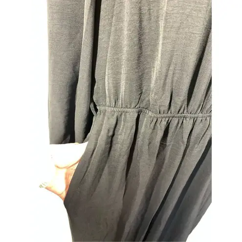 PRETTYGARDEN Jumpsuit V Neck Long Sleeve Pockets Size Small NWT