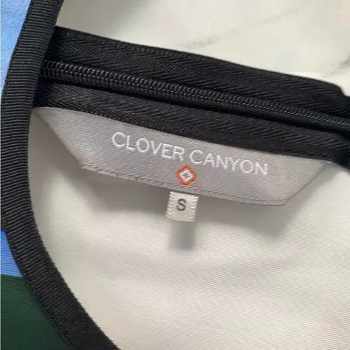 Clover Canyon Riviera Sunrise Floral Sheath Dress size small