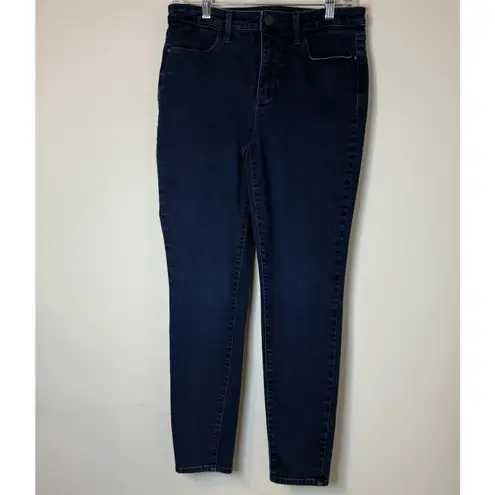 Talbots  Women's Dark‎ Wash Stretchy High Rise Denim Jeggings Jeans Size 8 #