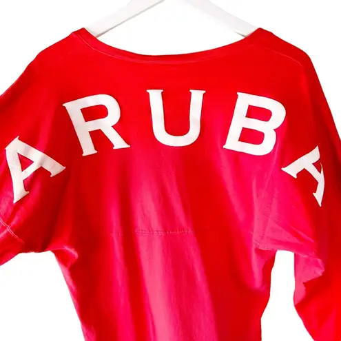 Spirit Aruba Coral  Jersey Long Sleeve V neck XS