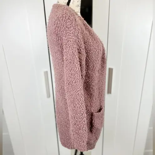 Love Tree  Popcorn Eyelash Knit Cardigan Size Medium