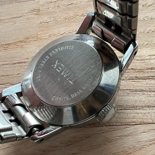 Timex Ladies Watch Rare Vintage Mechanical Winding Stainless Stretch Bracelet