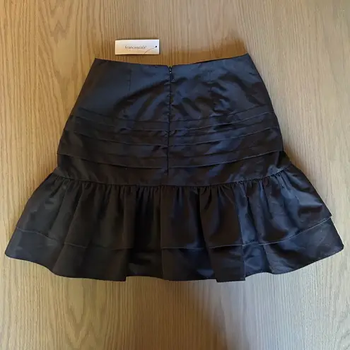 Francesca's Francesca’s Ruffle Mini Skirt