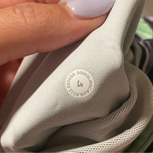 Lululemon  Base Pace High-Rise Crop 23" Paint Glide Warp Multi- Size 4 - Image 4