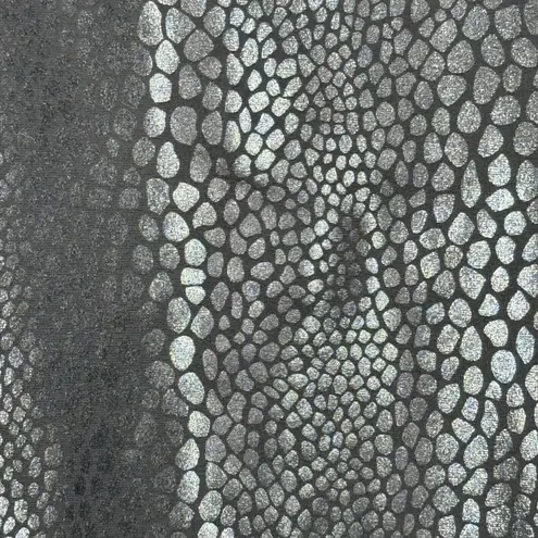 Electric yoga Elerctric Yoga Pants Womens XS Black Skinny Leg Shiny Snake Print Rocker Edgy