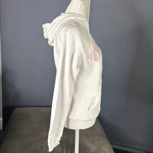 J. America Women’s Virginia Tech White College Hoodie Embroidered Size XL NEW