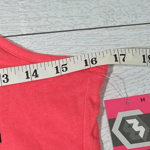 Series 8 Florescent Pink Tank Power to the Girls Size Medium
