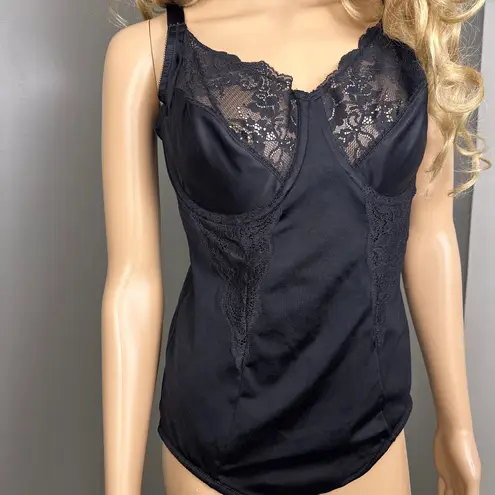 Maidenform 42C Ultra-Firm Tummy Control Shapewear Bodysuit Underwire Bra