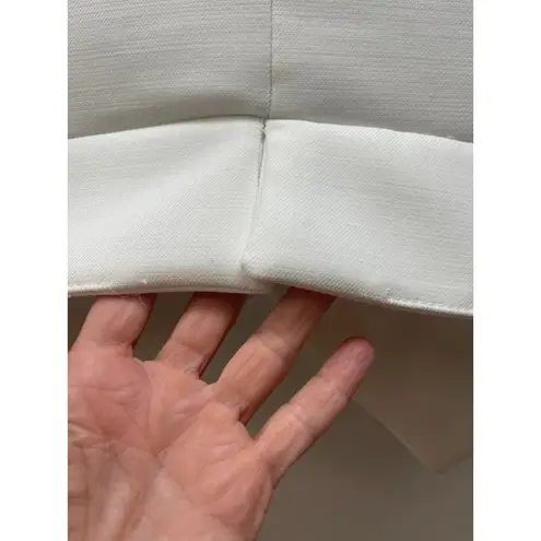 SMYTHE LES VESTES VINTAGE SHORT SLEEVE BLAZER SMALL White