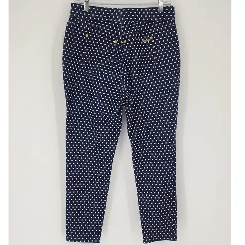 Michael Michael Kors Navy Polka Dot Pull