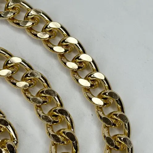 A New Day Chunky Gold Tone Metal Chain Link Belt Small (S) NWT ✨