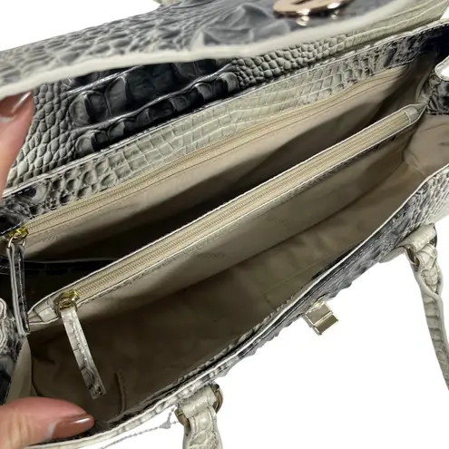 Brahmin Dayan Leather Shoulder Bag Everlasting Ombre Melbourne East West Bag