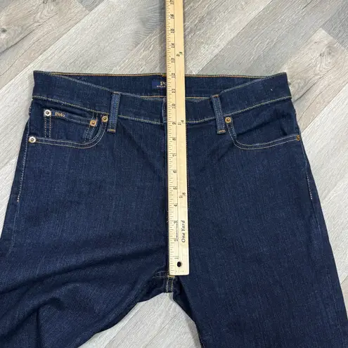 Ralph Lauren Polo  Tompkins Mid Rise Skinny Jeans Dark Blue Size 30