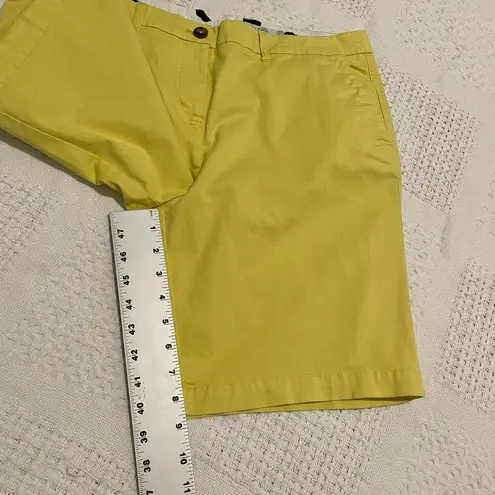 Bermuda Boden 9" yellow  chino casual shorts size 12 SH2 8016