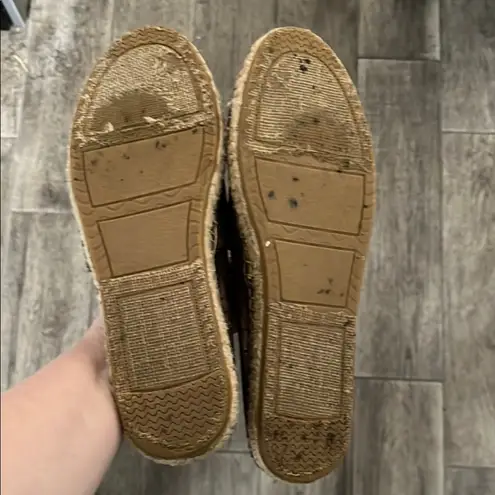 Women's Multicolor Espadrilles Size 9