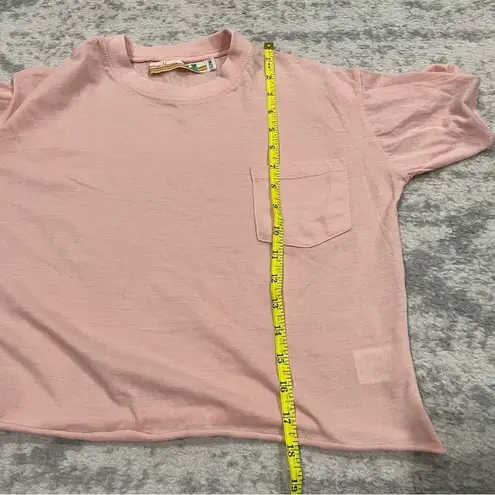 Vintage Havana Pink Cropped Short Sleeve Shirt