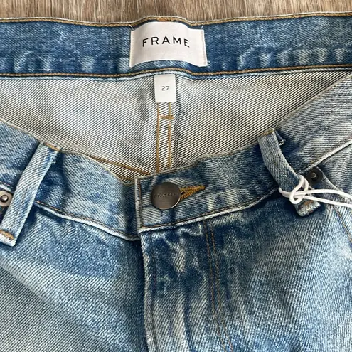 frame denim FRAME Le Ultra Baggy Shorts in Lomond Slash thumbnail 6