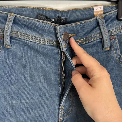 prAna Soma Women’s Slim Fit Organic Stretch Denim Blue Jeans size 31