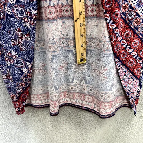 Joe Benbasset Skirt Small Boho Paisley High Slit Festival Y2K Stretch Indie