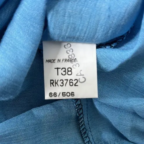 Sinequanone Dress Womens XS Blue White Tie Dye Maxi Casual Boho Bohemian Hippie