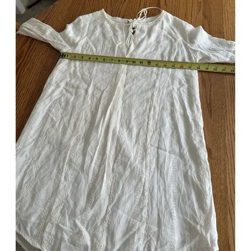 G.F. Collection Women's Boho Chic Long Sleeve Mini Dress Split Sleeves Classy XS