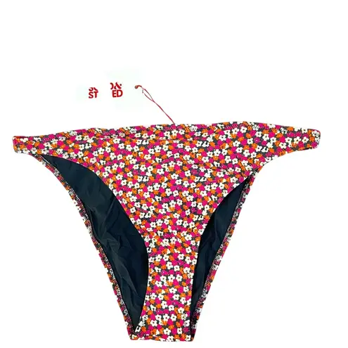 Solid & Striped NWT The Elsa Bikini Swimwear Bottom in Ditsy Floral Size Large
